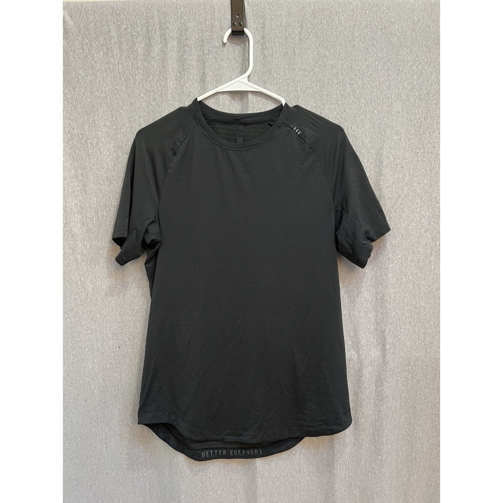 Lululemon Drysense Better Everyday Men's Medium Short Sleeve T-Shirt Black